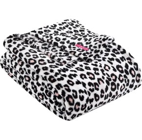 Fleece Collection | Blanket - Ultra Soft & Cozy Plush Fleece, Lightweight & Warm, Perfect for Bed or Couch, Twin, Leopard