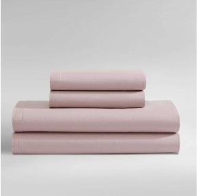 King Sheets, Luxuriously Soft Percale Bedding Set, Sustainable Fabric Construction (Naturals Solid Fresh Taupe, King)